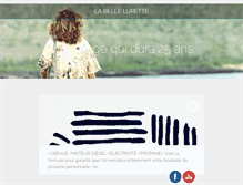 Tablet Screenshot of labellelurette.com